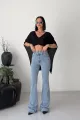 Bleu clair Snow Wash