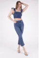 Denim bleu foncé
