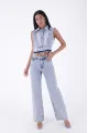 Bleu clair Snow Wash