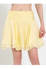 041182 Beli Nervürlü Mini Etek 041182 Beli Nervürlü Mini Etek