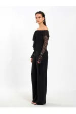 031659 Tencel Straight Leg Trousers