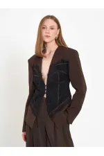 131064 Lace Corset Fit Jacket