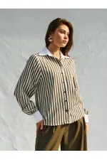 080726 Garnili Erkek Yaka Gömlek