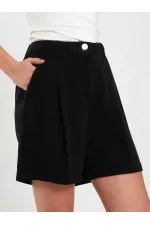 010875 Single Pleated Shorts
