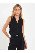 120738 Sırtı Tokalı Yelek