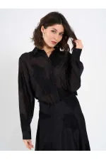 Chemise oversize brodée 080781