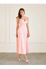 111738 Fisto Lace Detail Dress