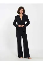 Pantalon à ceinture droite 031663