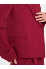 131044 Wide Shoulder Oversize Jacket