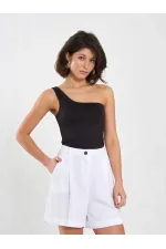 Short plissé simple 010875