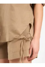 080783 Etek Pervazlı Gömlek