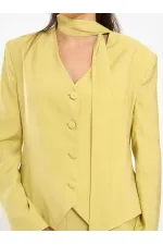 131049 V-neck Shawl Jacket