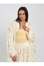 160893 Bomber Fermuarlı Ceket