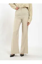 Pantalon à ceinture droite 031651