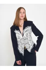 131064 Lace Corset Fit Jacket