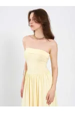 111718 Straplez Örme Elbise 111718 Straplez Örme Elbise
