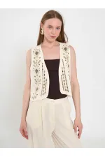 220524 Embroidered Vest Set