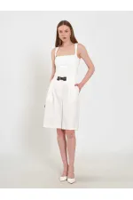 010880 Stella Bermuda Shorts with Buckle