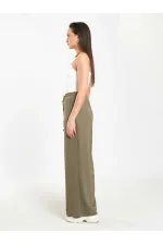 Pantalon à taille élastique 031628