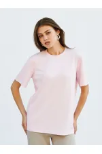 T-shirt oversize à col rond 050733