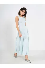 111717 Sleeveless Midi Dress