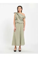 071886 One Shoulder Blouse