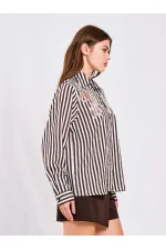 Chemise à détails brûlés 080716