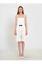 010880 Stella Bermuda Shorts with Buckle