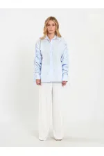 080796 Kolları Büzgülü Gömlek