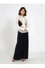 Chemise à détails en dentelle 080812