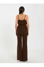 120743 V Yaka Belden Bağlamalı Yelek