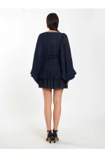 041173 Mini-jupe à volants