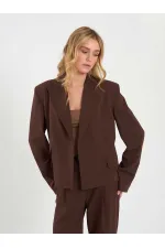 Veste oversize à épaules larges 131044