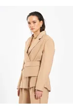 131057 Veste oversize avec sac