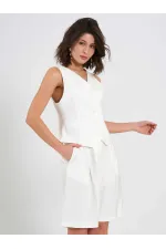 010876 Tek Pileli Bermuda