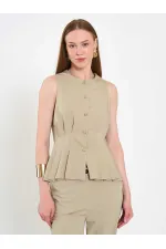 120746 Stella Waist-Fitted Vest