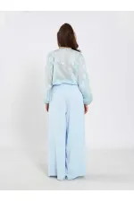 031676 Pleated Loose Fit Belted Trousers 031676 Pleated Loose Fit Belted Trousers