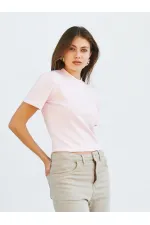 050734 Crew Neck Crop T-Shirt