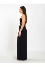 031641 Double Pleated Trousers with Trim