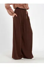 031676 Pleated Loose Fit Belted Trousers 031676 Pleated Loose Fit Belted Trousers