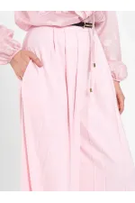031676 Pleated Loose Fit Belted Trousers 031676 Pleated Loose Fit Belted Trousers