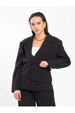 131057 Veste oversize avec sac