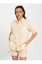 080783 Chemise à jupe encadrée