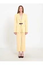 131066 Stella Jacket with Front Belt Buckle