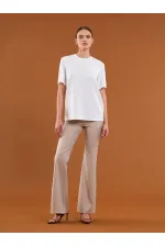 050733 Crew Neck Oversize T-Shirt