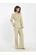 Pantalon à ceinture droite 031663