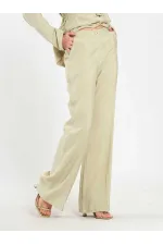 Pantalon à ceinture droite 031663