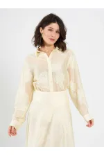 Chemise oversize brodée 080781