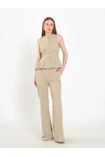 120746 Stella Waist-Fitted Vest
