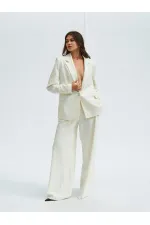 130984 Tek Düğmeli Blazer Ceket